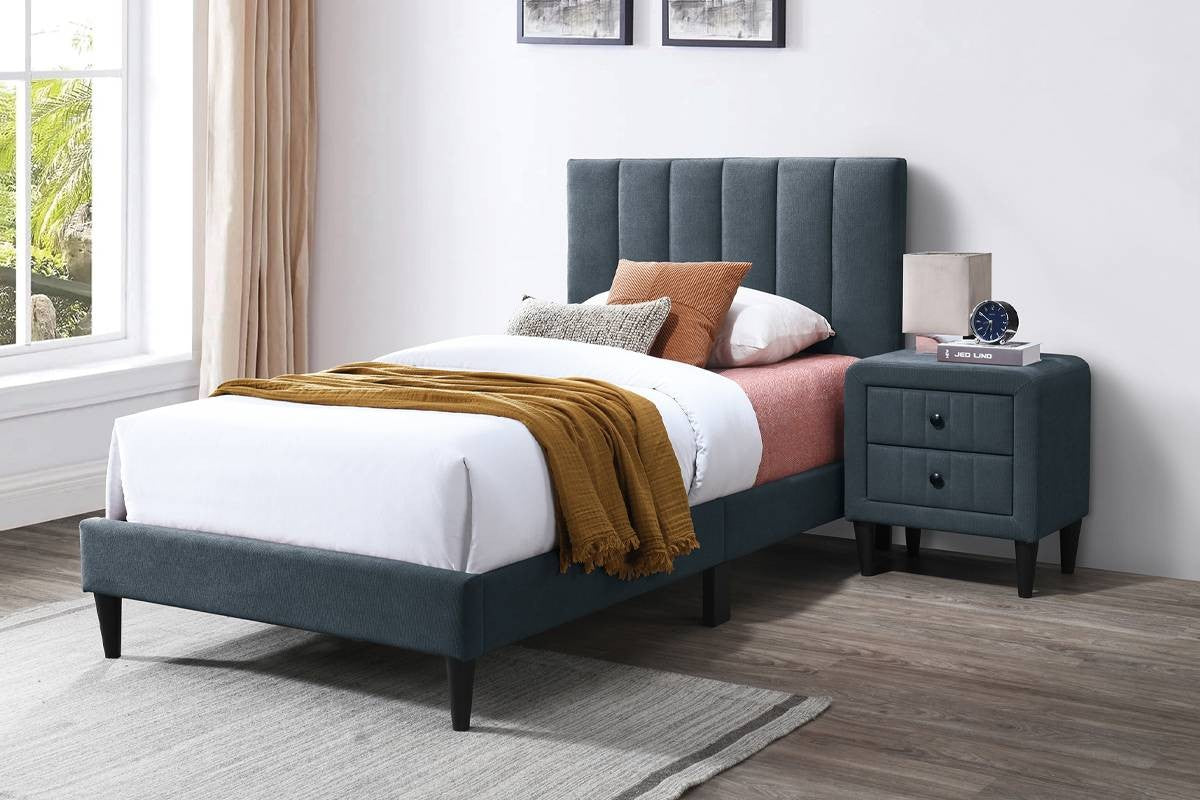Full Bed - Charcoal