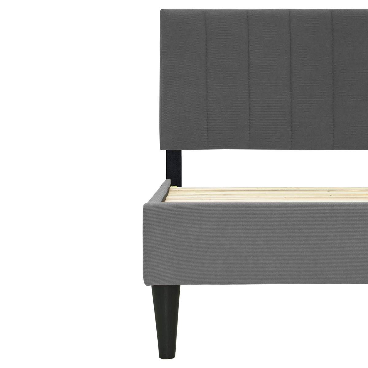 Twin Bed - Charcoal
