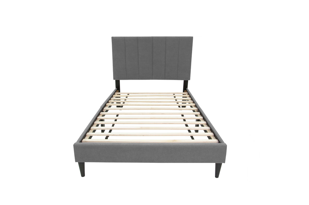 Twin Bed - Gray