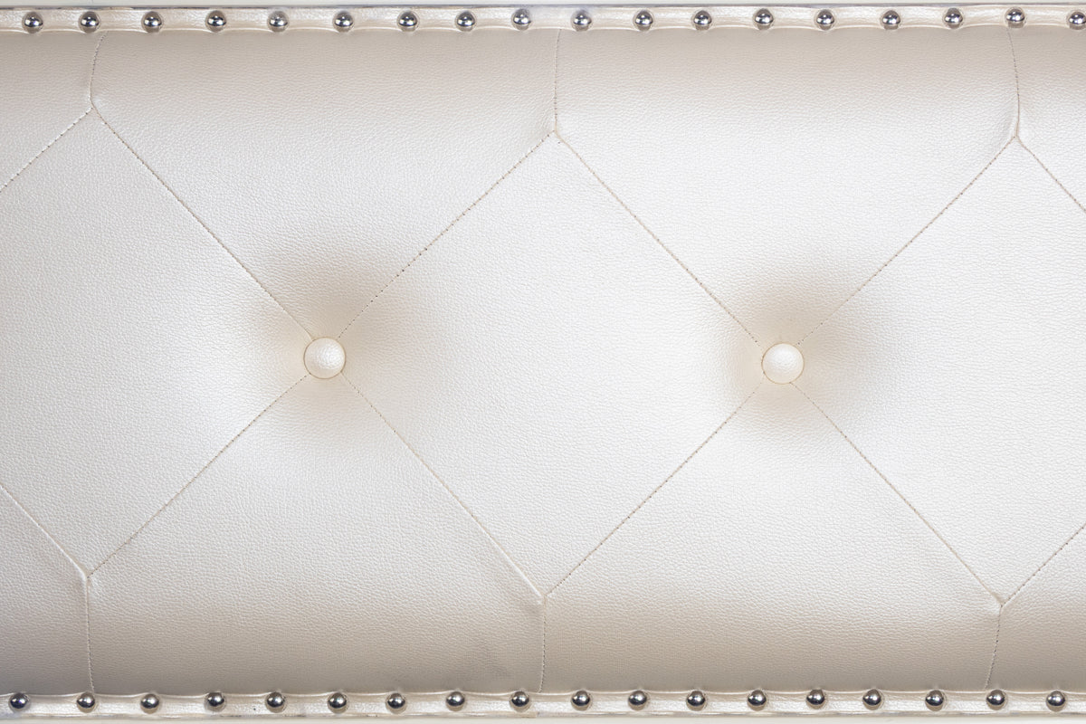 Eastern King Bed - Ivory