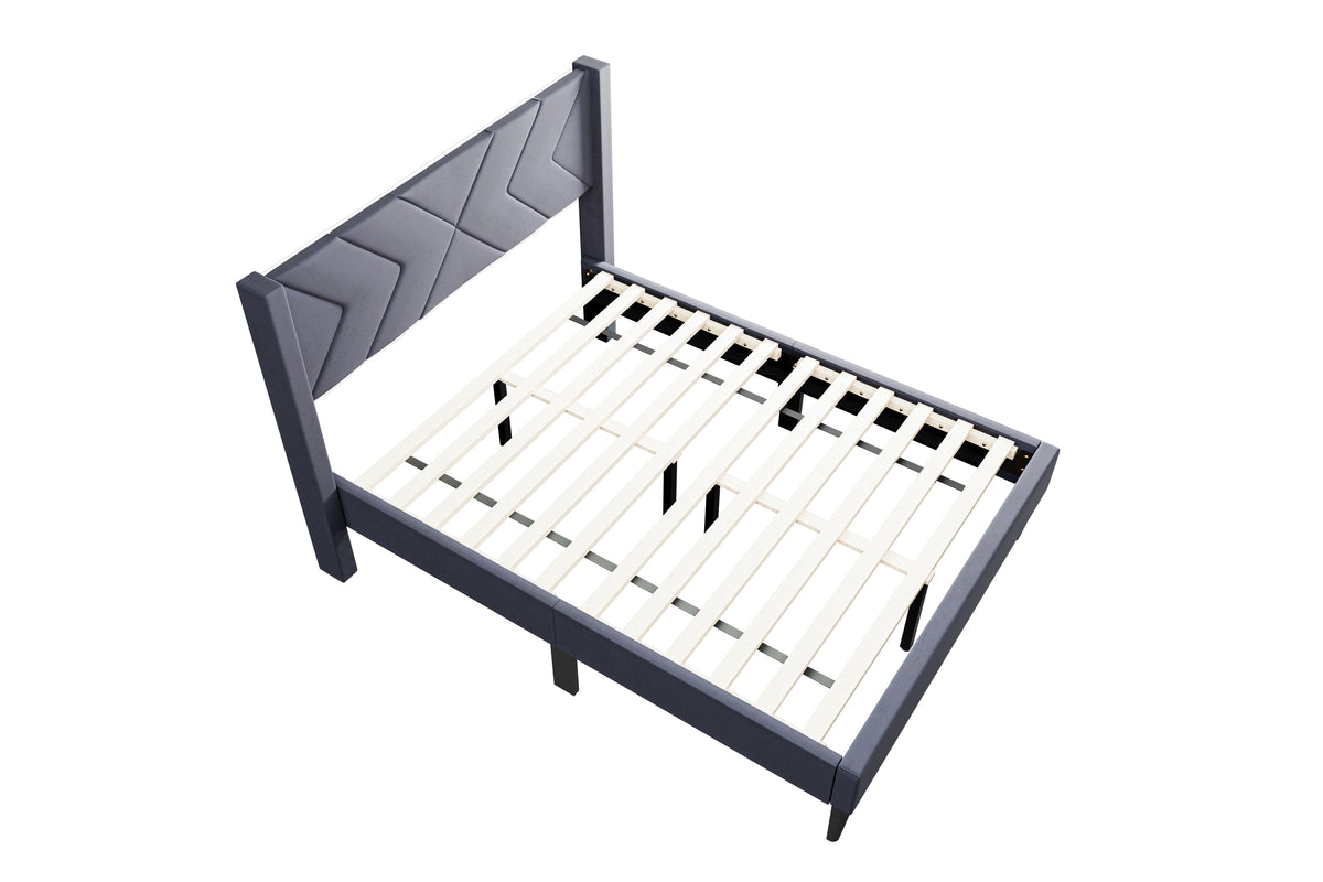 Full Bed - Grey