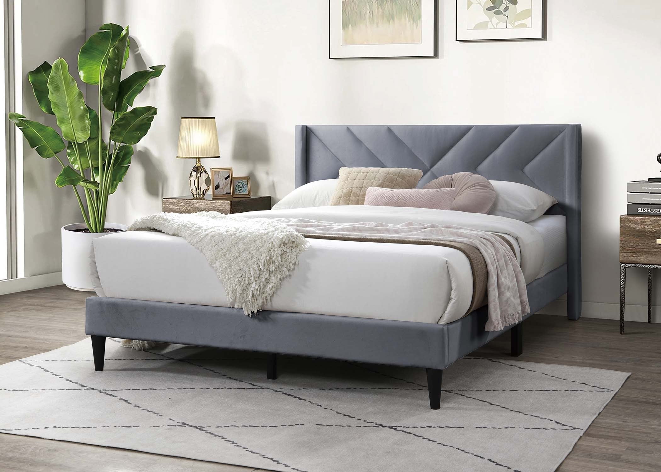 Full Bed - Grey