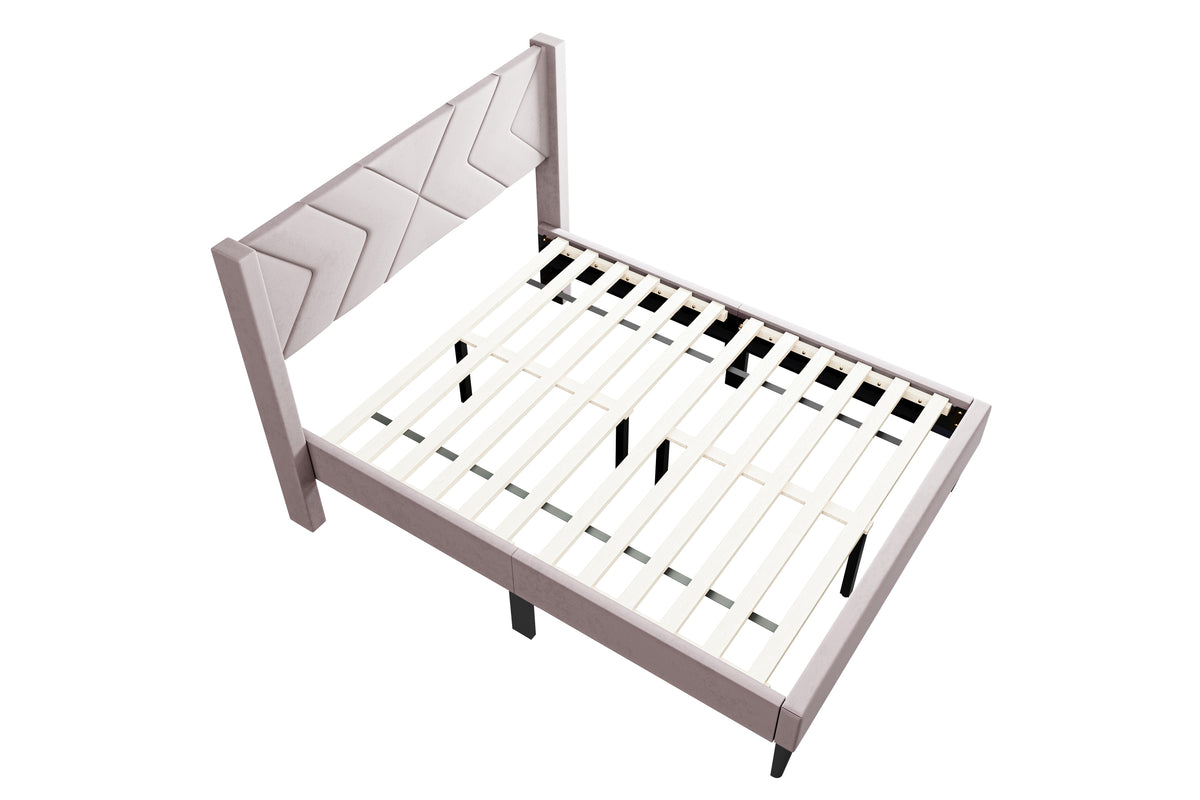 Full Bed - Light Pink