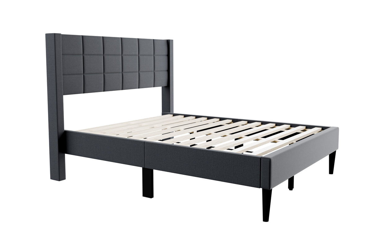 Full Bed - Charcoal