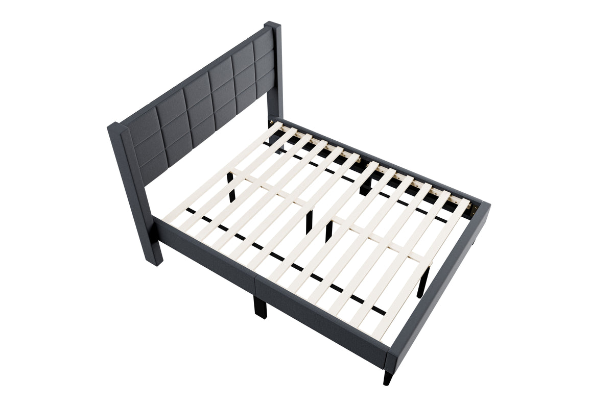 Full Bed - Charcoal