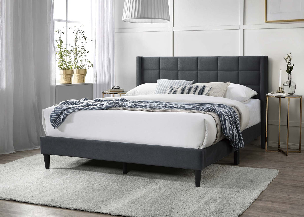 Full Bed - Charcoal
