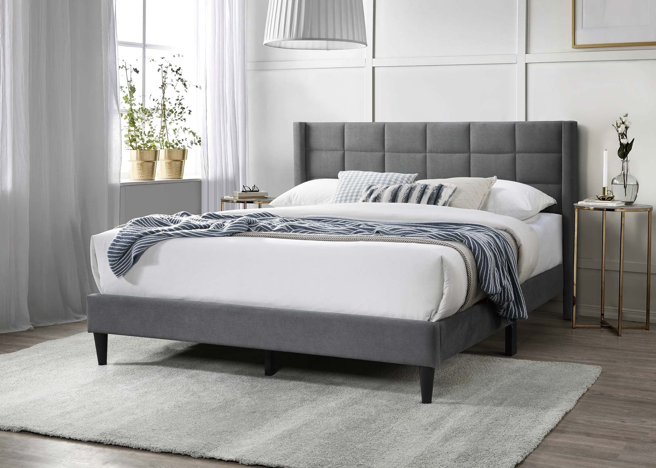 Full Bed - Gray