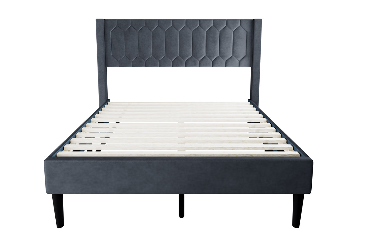 Full Bed - Charcoal