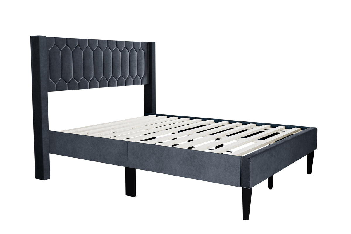 Full Bed - Charcoal