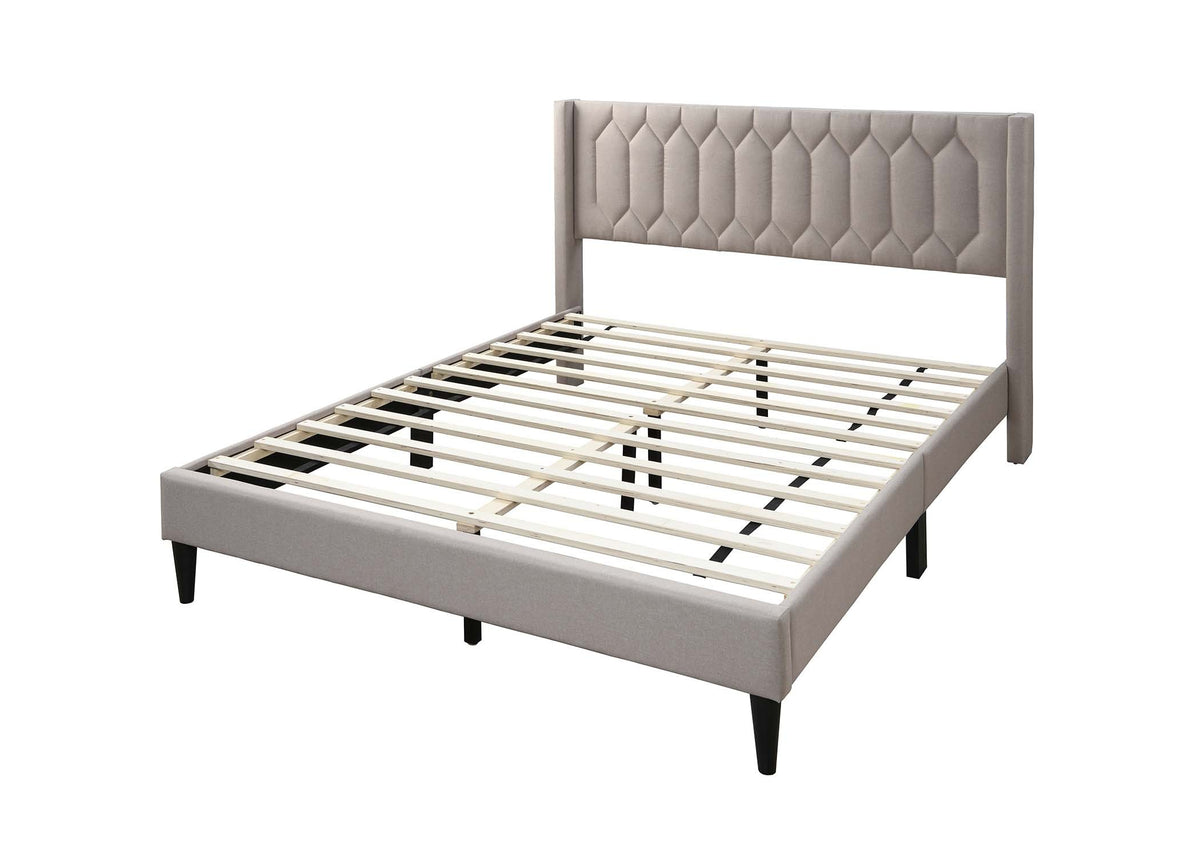 Full Bed - Light Brown