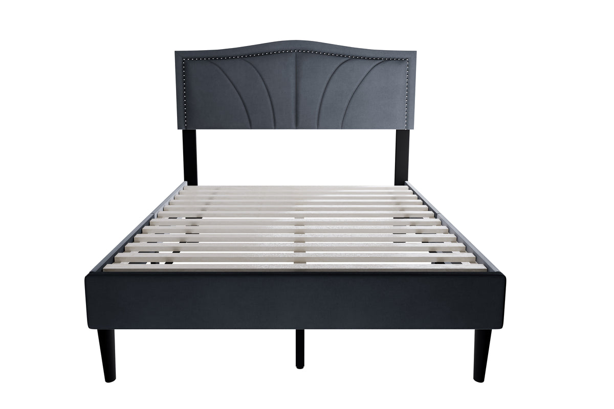 Full Bed - Charcoal