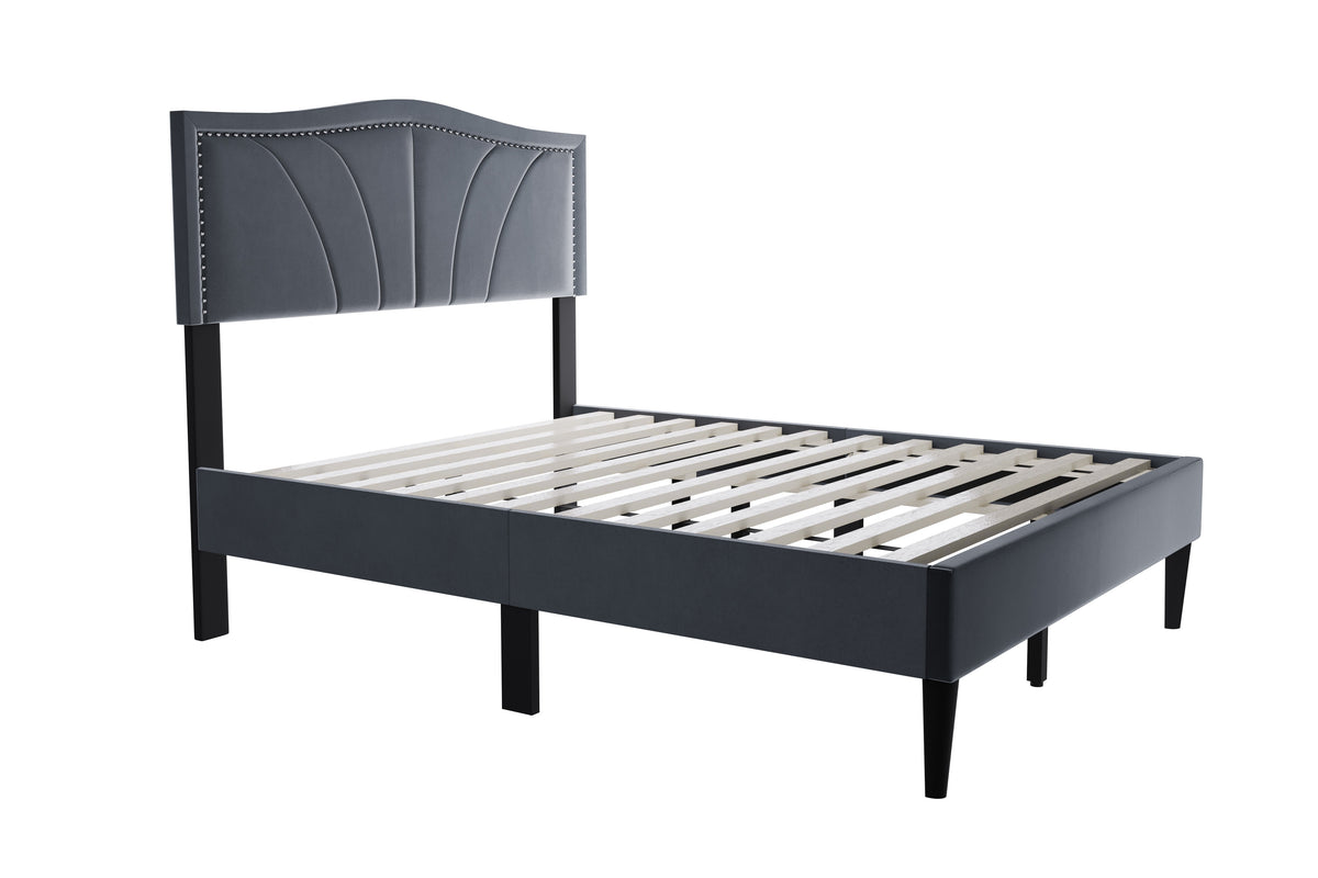 Full Bed - Charcoal