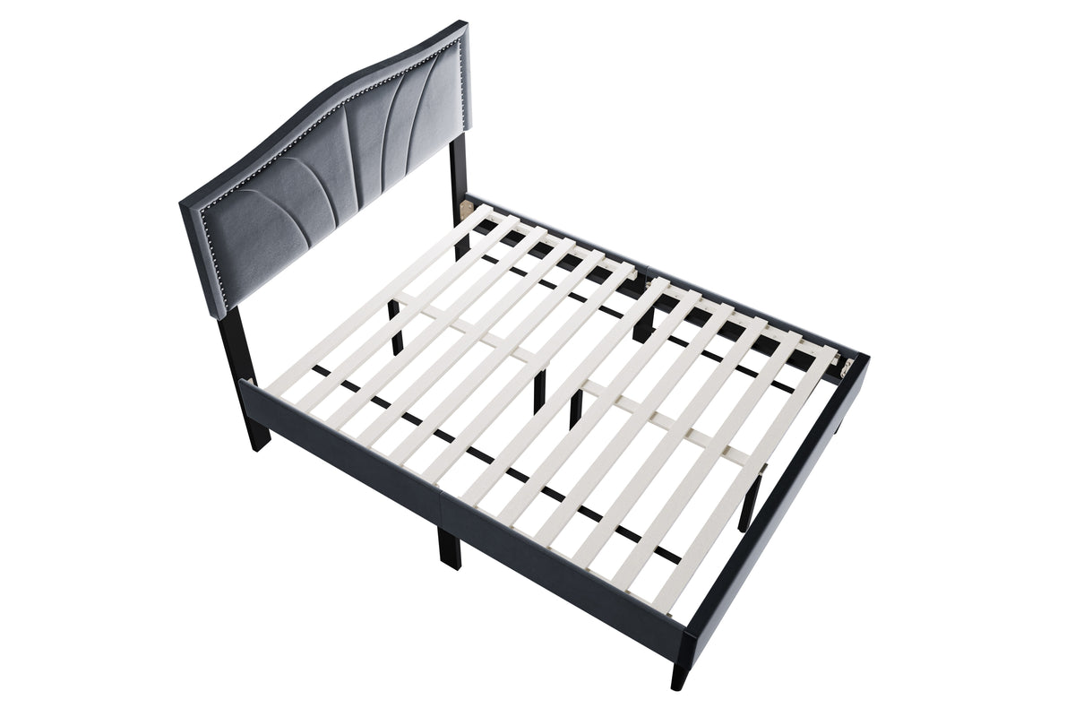 Full Bed - Charcoal