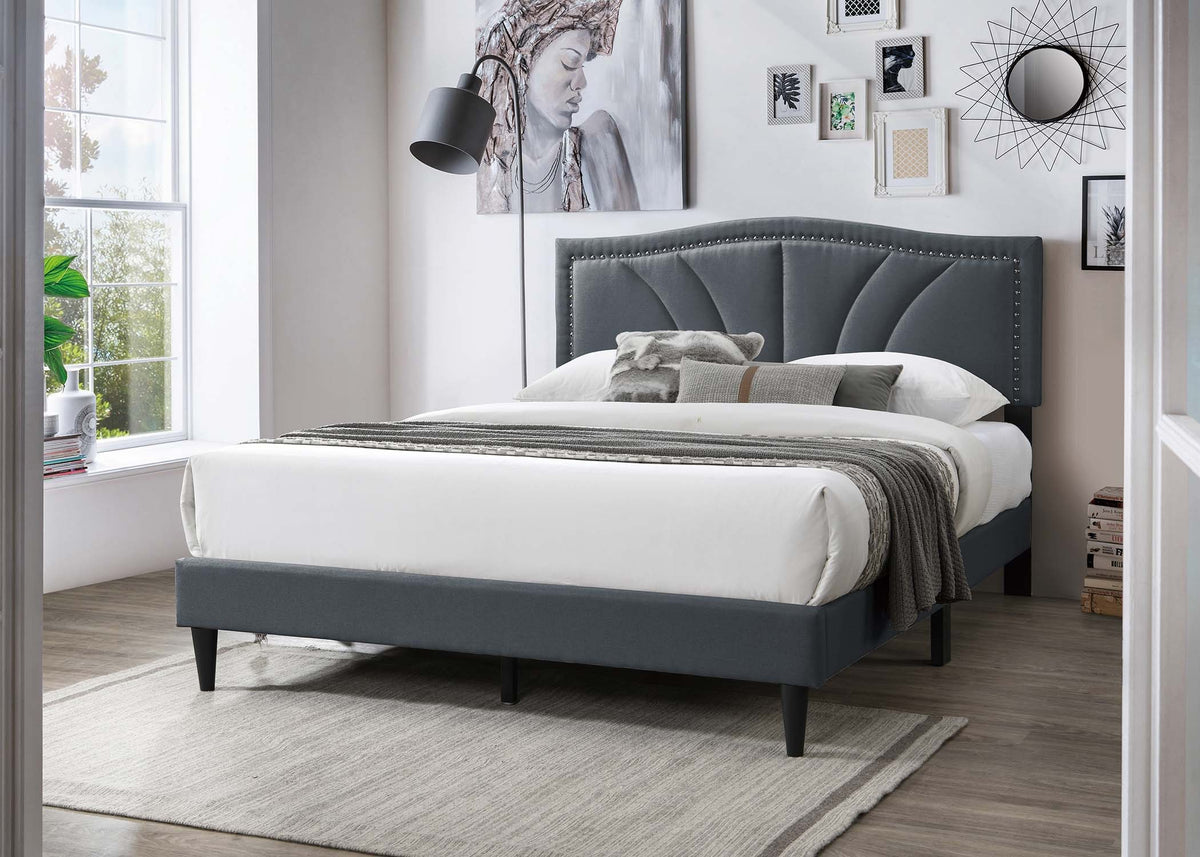 Full Bed - Charcoal