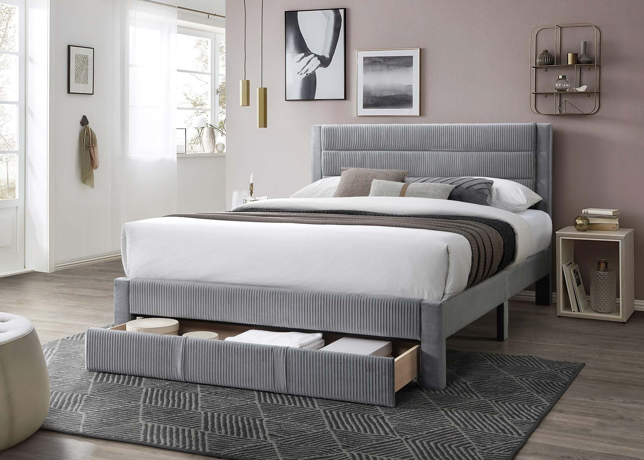 Full Bed - Gray