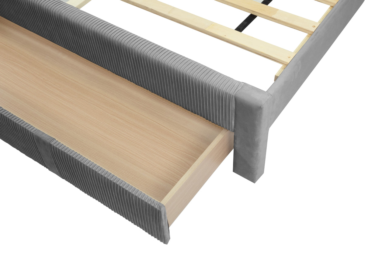 Full Bed - Dark Gray