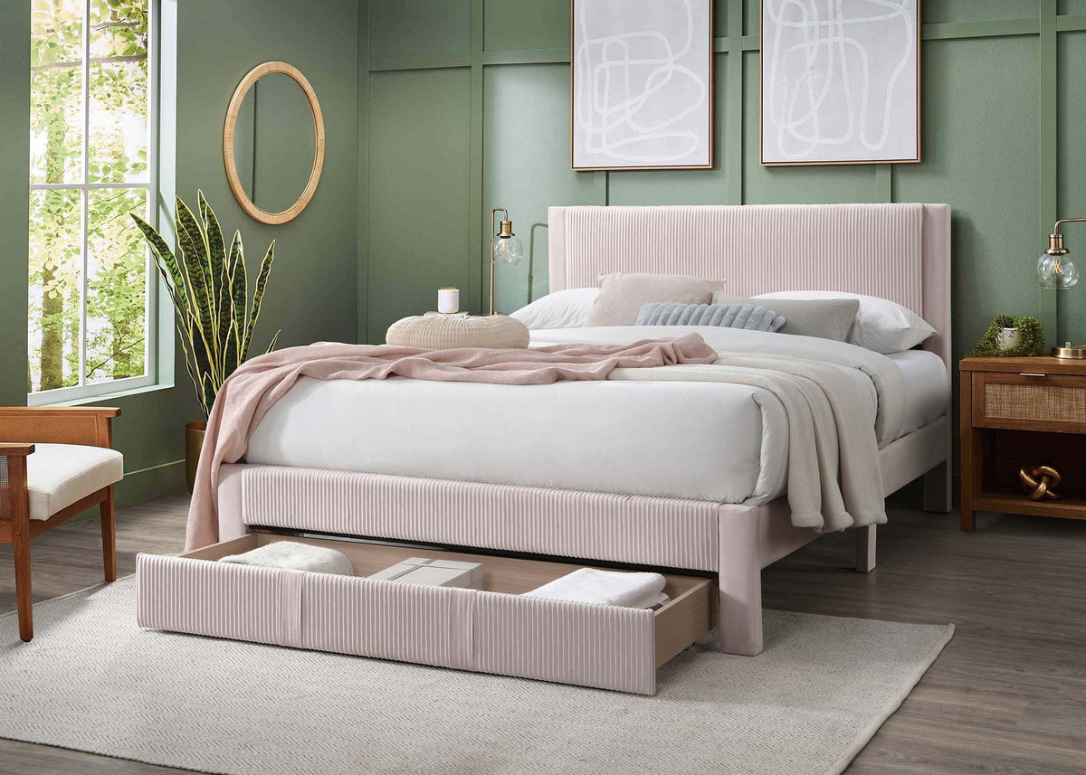 Full Bed - Light Pink