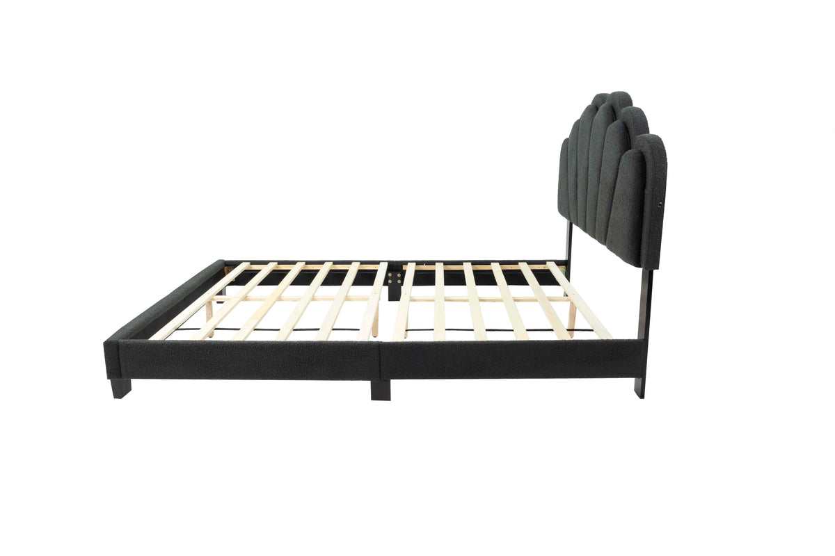 Full Bed - Charcoal