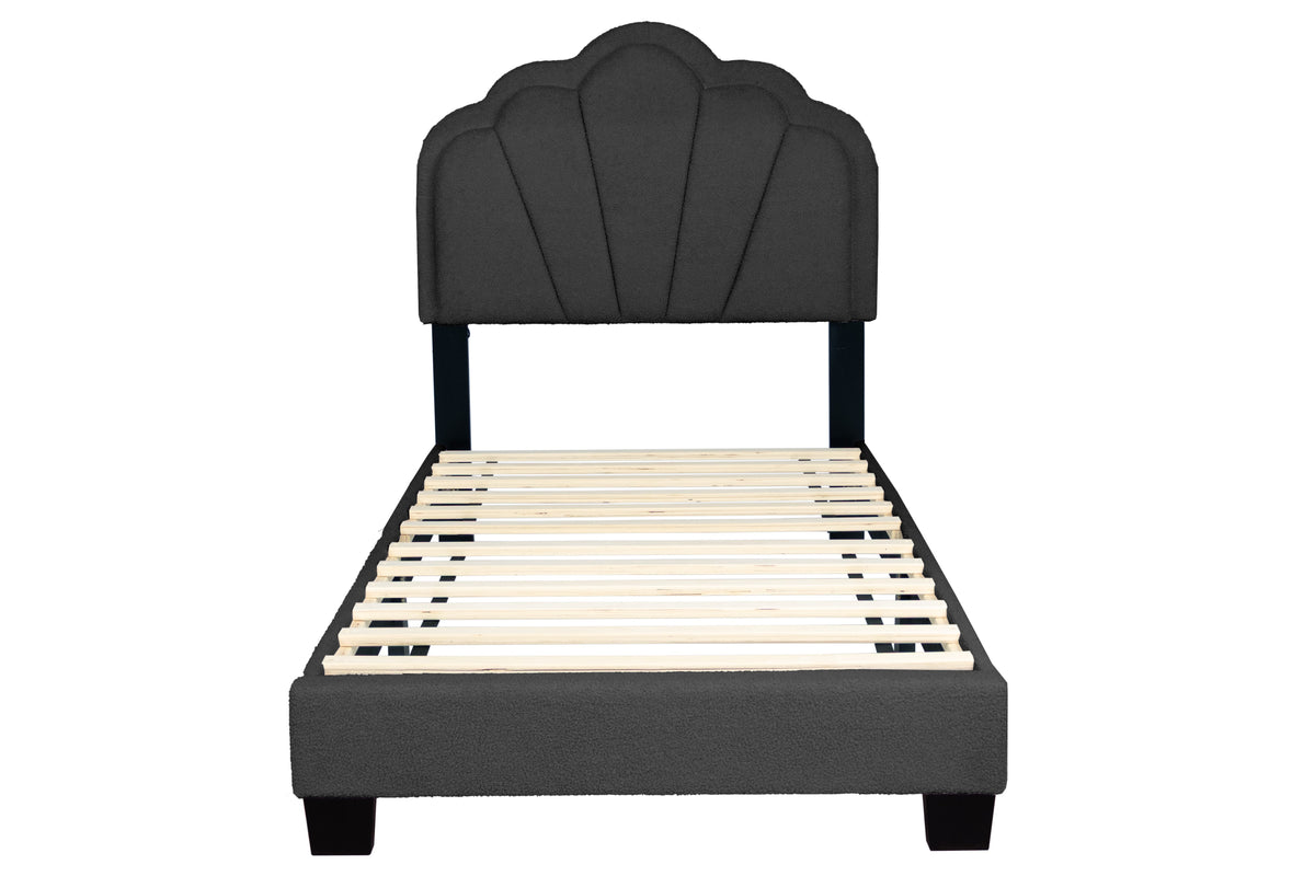 Twin Bed - Charcoal