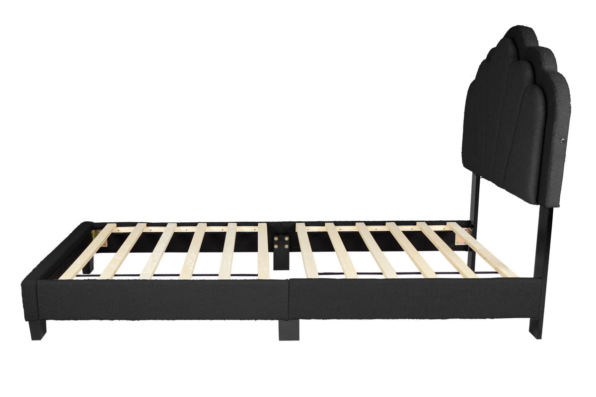 Twin Bed - Charcoal