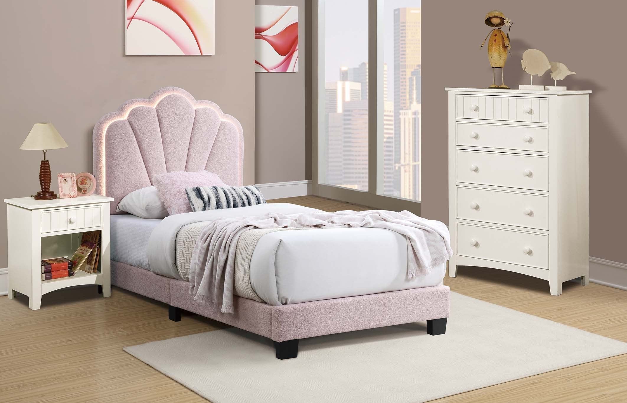 Twin Bed - Pink