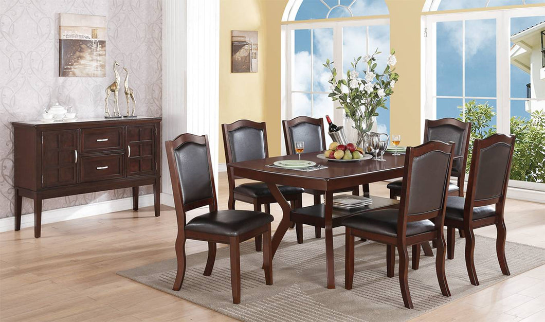 7 pcs Dining set f2290/F1338-POU