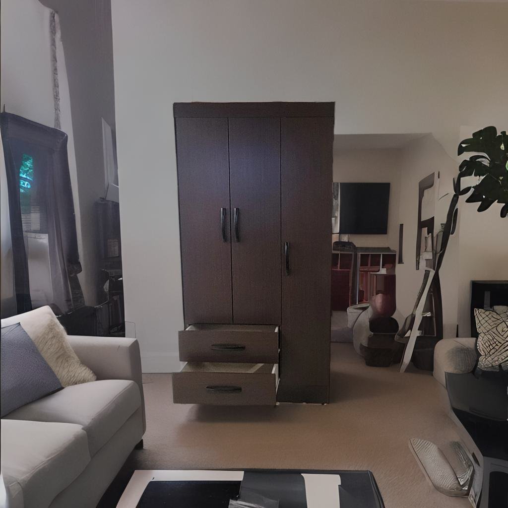 3 DOOR WARDROBE CB553/CBF