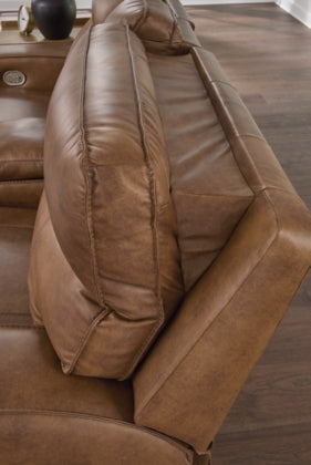 POWER RECLINING SOFA AND LOVESEAT U1520615/18-ASH