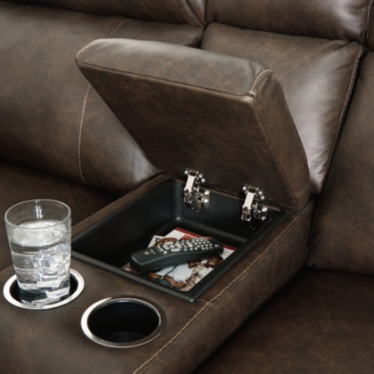 POWER RECLINING SOFA AND LOVESEAT U2540115/18-ASH