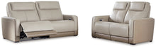 Load image into Gallery viewer, POWER RECLINING SOFA AND LOVESEAT U3070547/14-ASH