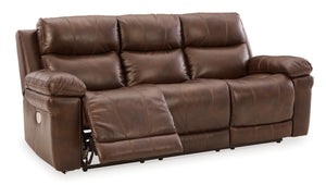 POWER RECLINING SOFA AND LOVESEAT U6480515/18-ASH