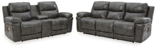 Load image into Gallery viewer, POWER RECLINING SOFA AND LOVESEAT U6480615/18-ASH