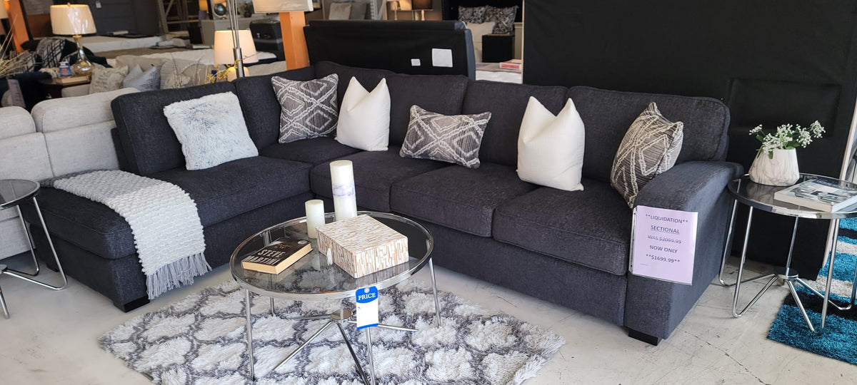 SECTIONAL SOFA CHAISE HARLEY 4HS