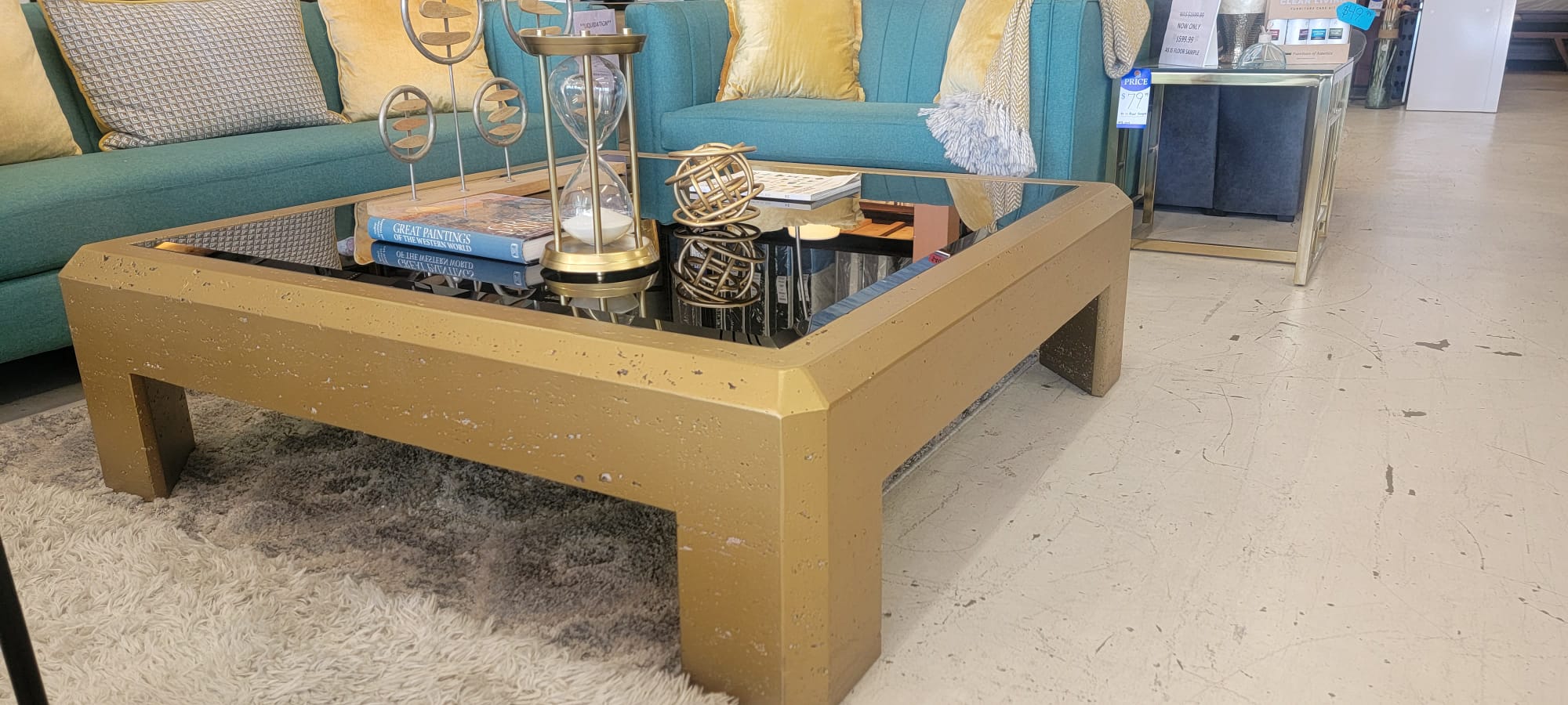 REAL STONE COFFEE TABLE XF400 CT