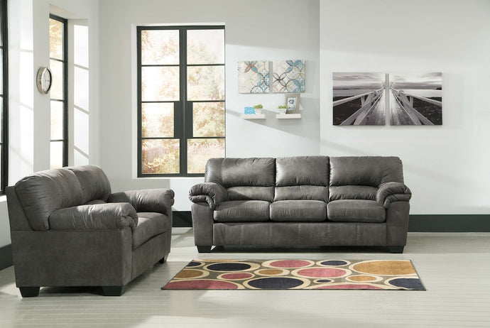 SOFA AND LOVESEAT 1202138/35-ASH
