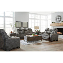 Load image into Gallery viewer, POWER RECLINING SOFA AND LOVESEAT 2200415/18-ASH