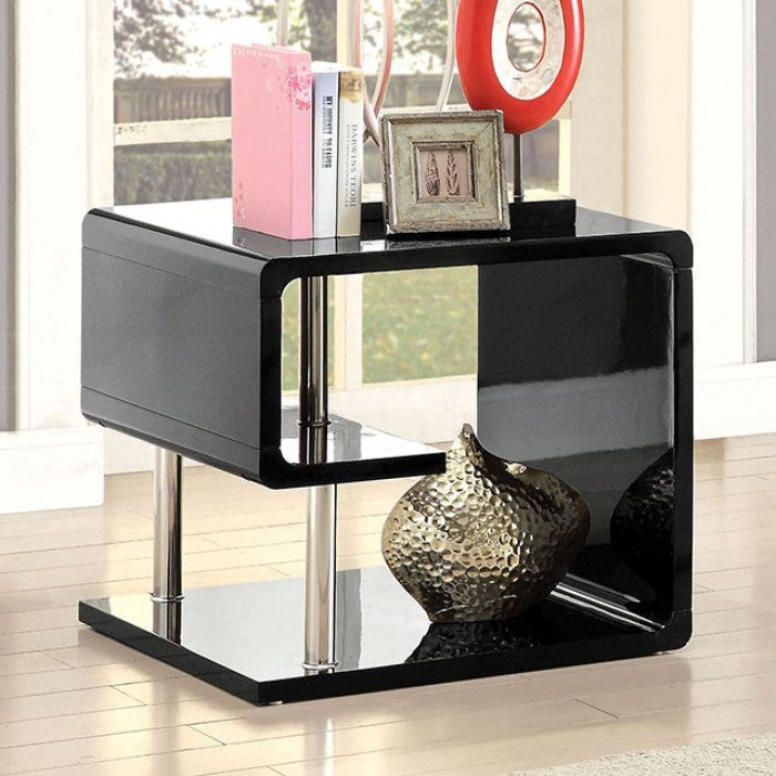 Ninove 4057BK-E-END TABLE FOA