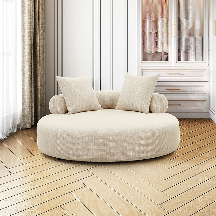 ROUND SOFA S8054-ART