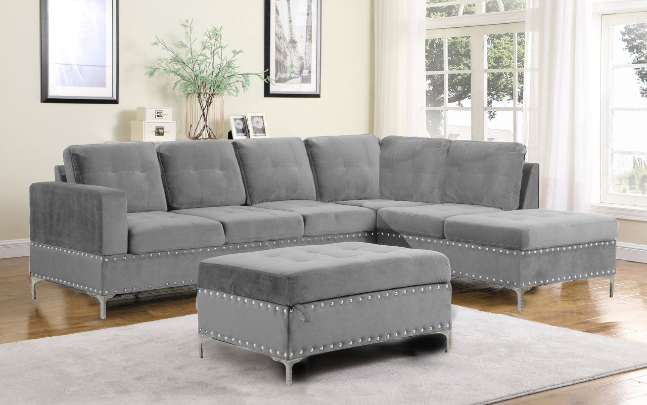 SOFA CHAISE REVERSIBLE EMERSON