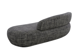 Modern Dark Grey Fabric Curved Sectional sofa VGOD-ZW-23044-DKGRY
