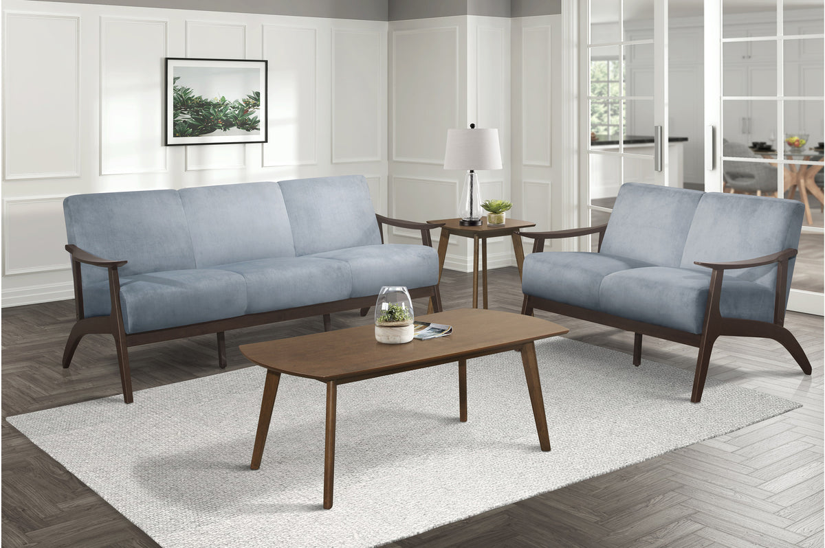 SOFA & LOVESEAT 1032BGY-HE