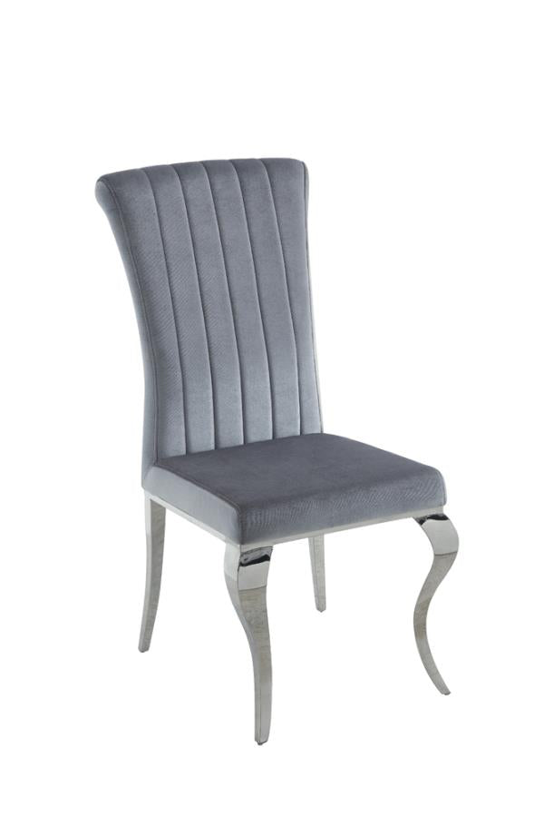 Carone 7Pcs Dining Set GREY 105071+73-COA