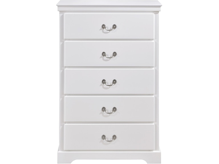4PCS QUEEN BEDROOM SET #1519WH HM