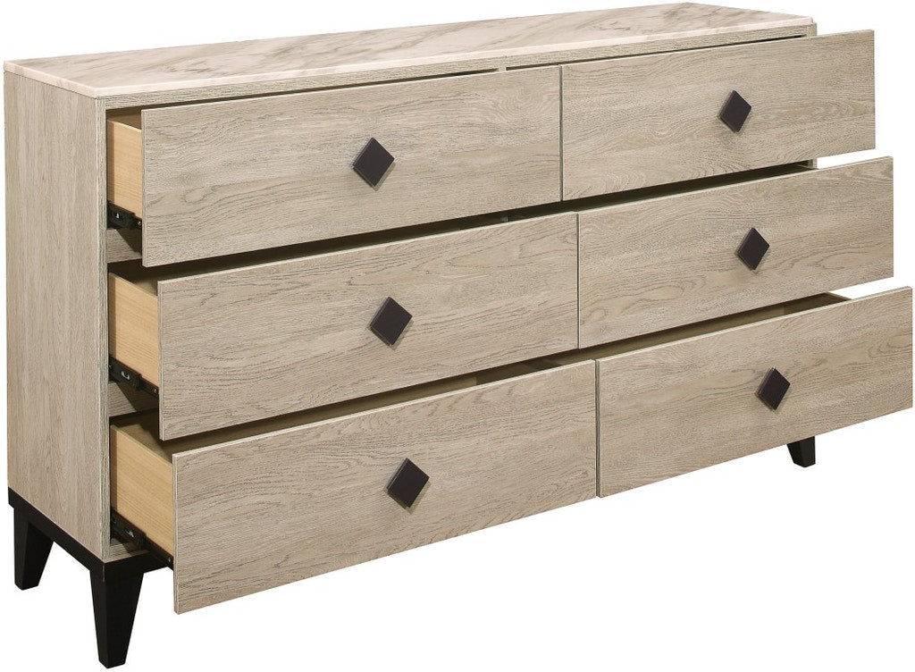 4PCS QUEEN BEDROOM SET #1524 HM