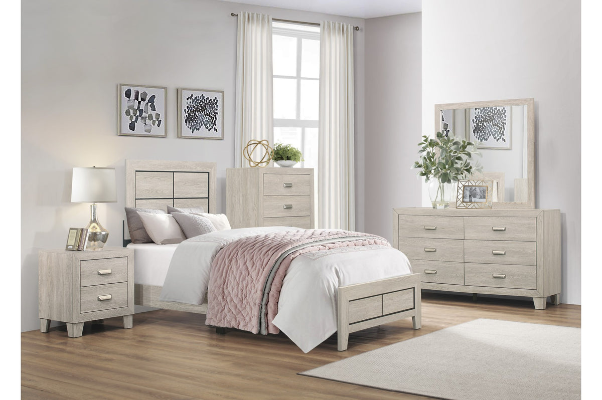 4PCS QUEEN BEDROOM SET #1525HM