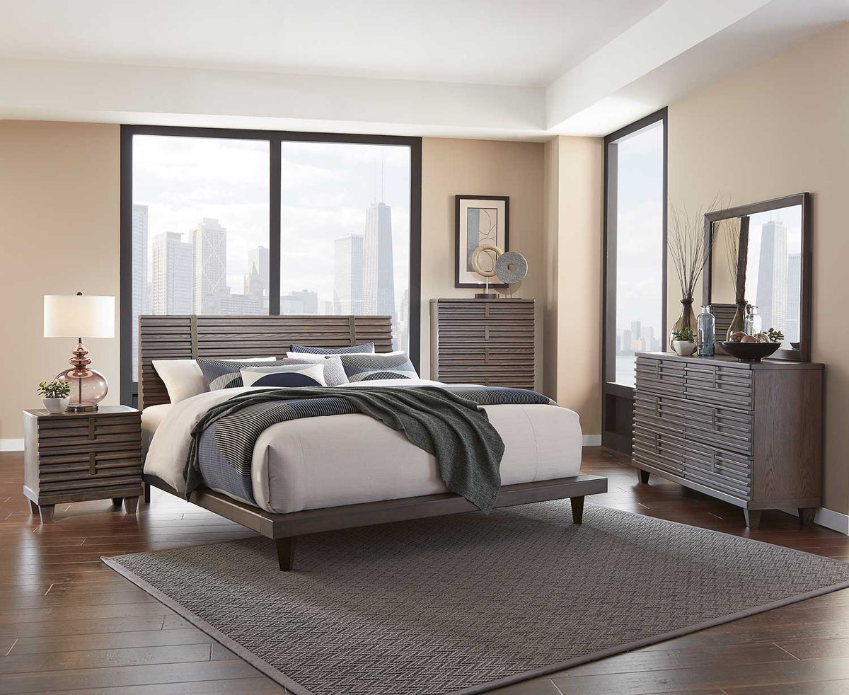 4PCS QUEEN BEDROOM SET #1600HM