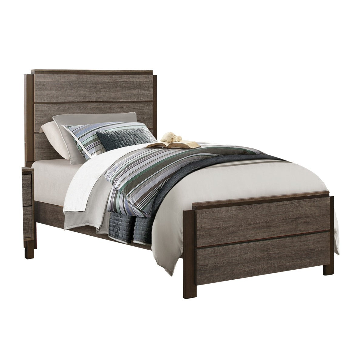 4PCS  QUEEN BEDROOM SET #1936HM