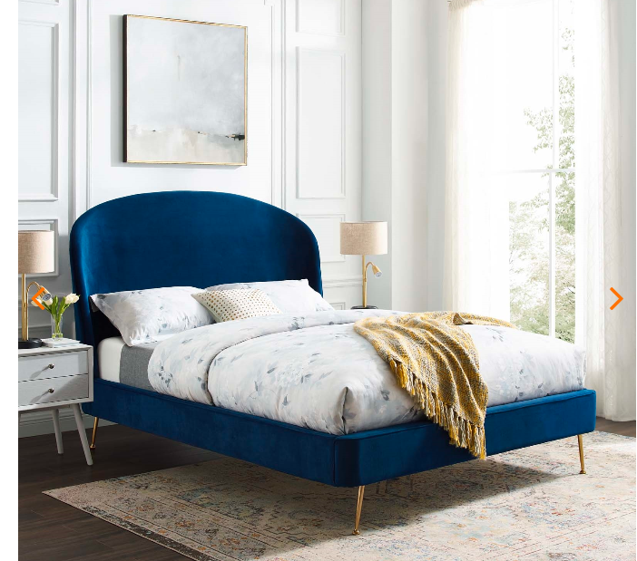 QUEEN BED FRAME MOD-6131-NAV