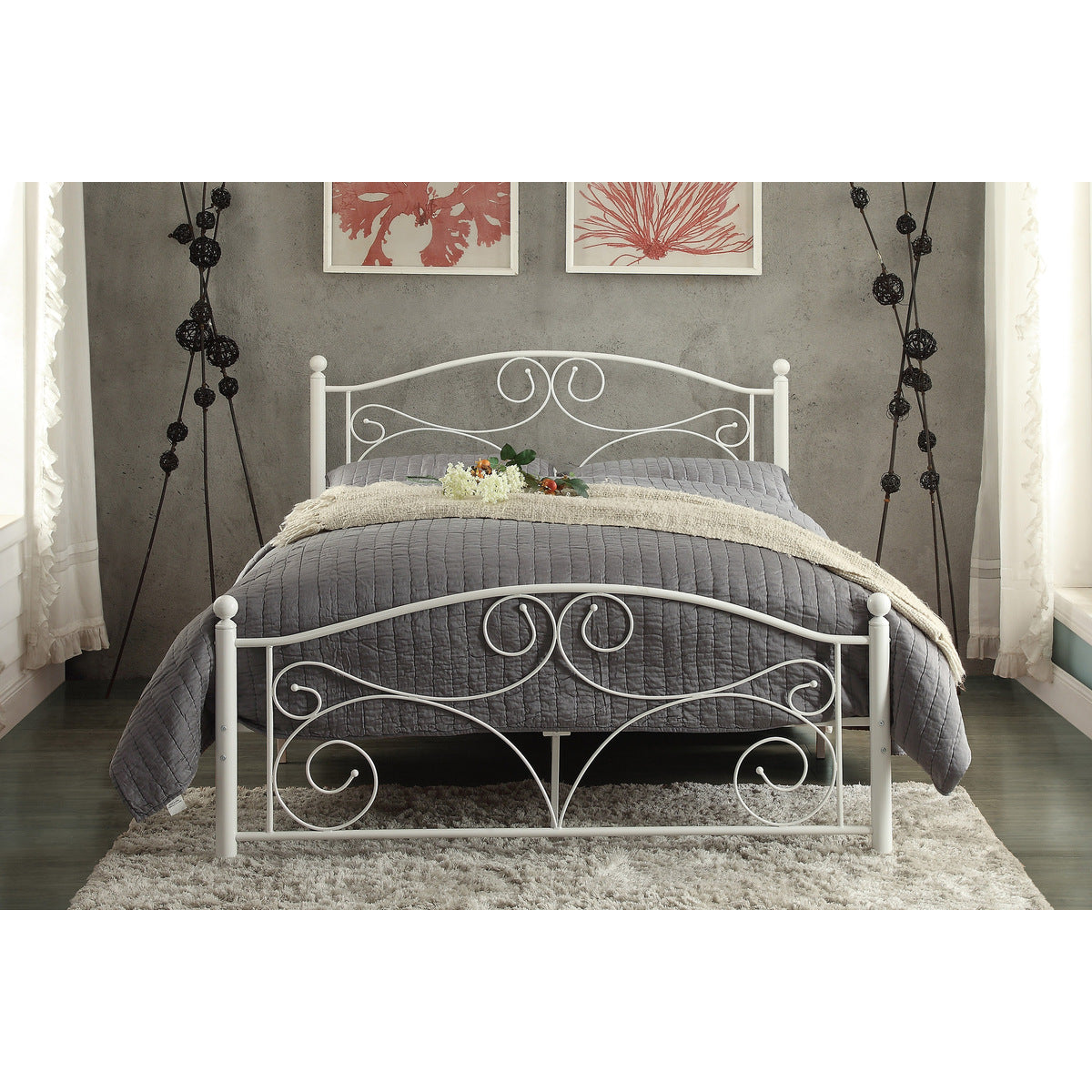 Metal bed frame 2021wh-HE