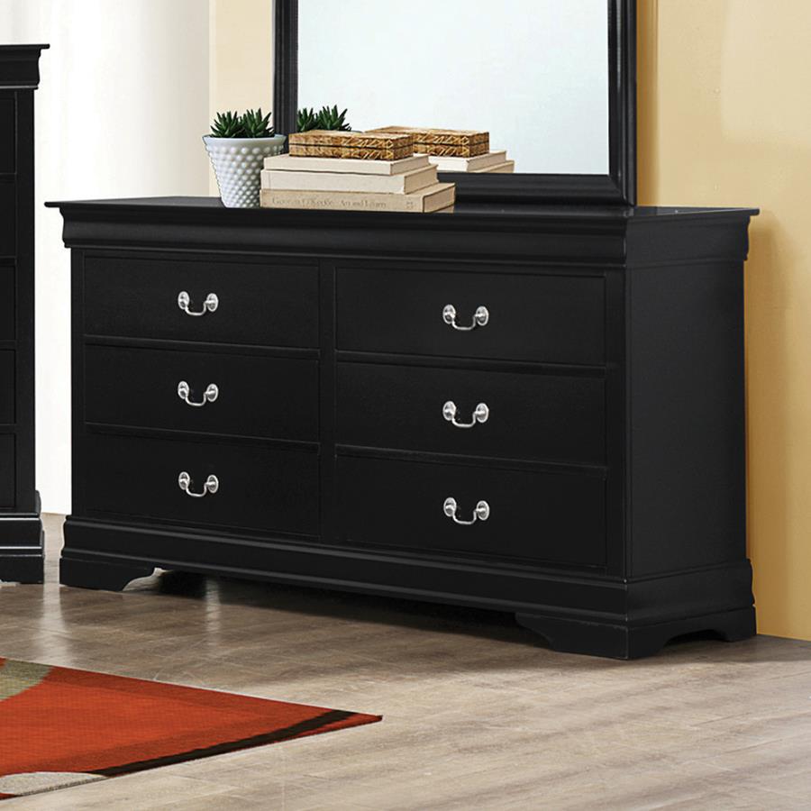 Louis Philippe 4 PCS QUEEN BEDROOM SET 203961-COA